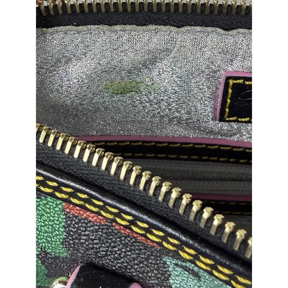 Disney Dooney & Bourke 10th Anniversary Wonder Mickey Mouse Satchel Bag Purse - Picture 10 of 12